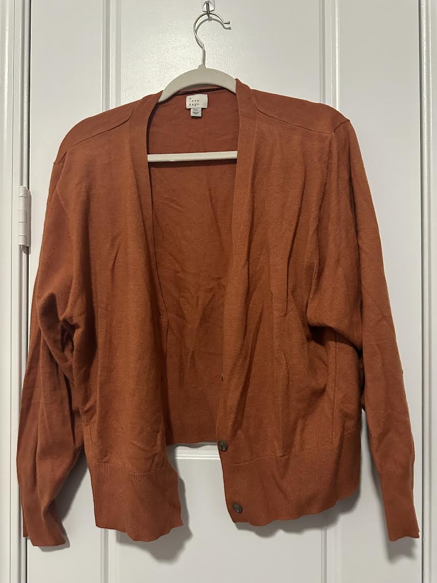 Quarter Sleeve Cardigan