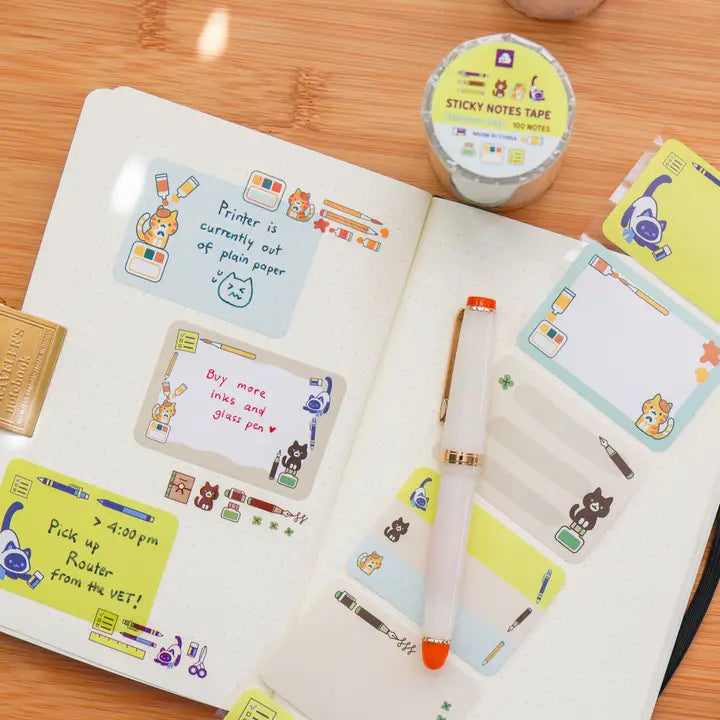 Stationery Cats Labels
