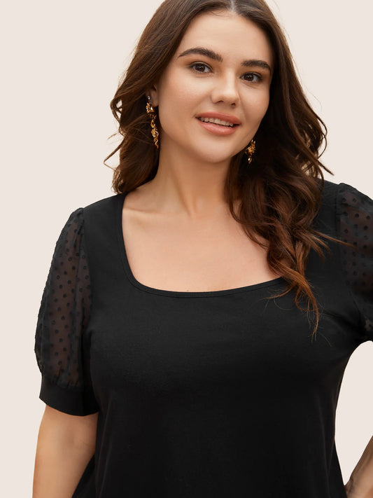 Jacquard Decor Cotton Top