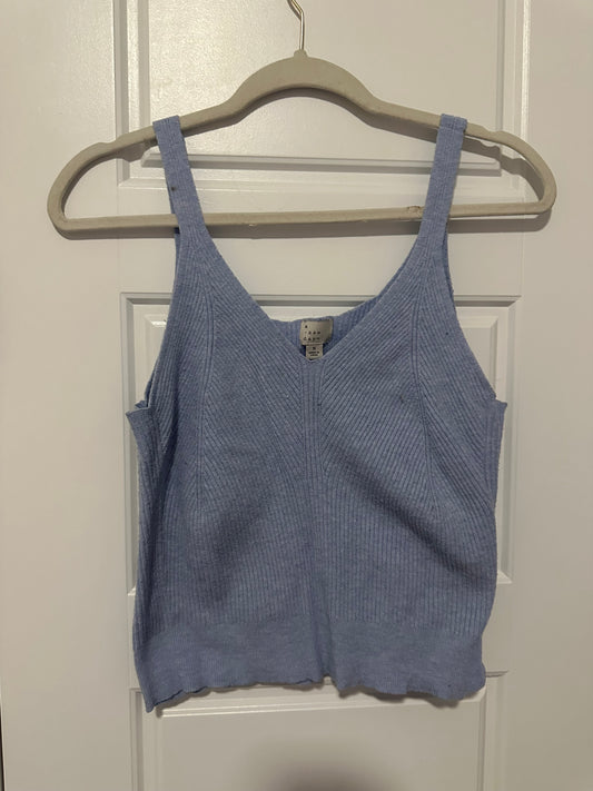 Powder Blue Crop Top