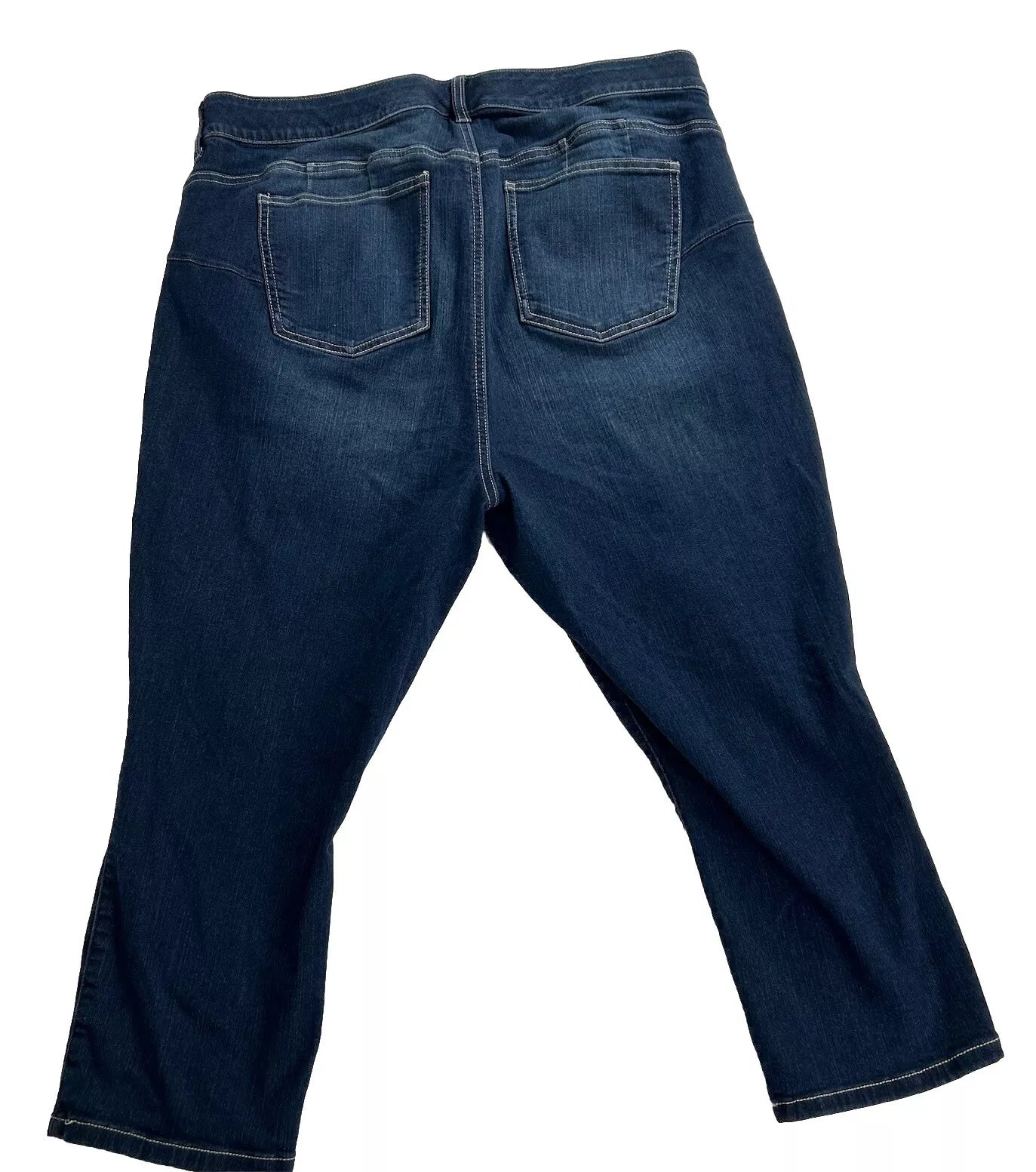 Cropped Bombshell Skinny Distressed Jeans